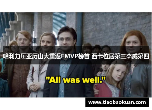 哈利力压亚历山大重返FMVP榜首 西卡位居第三杰威第四 哈利力压亚历山大重返FMVP榜首 西卡位居第三杰威第四